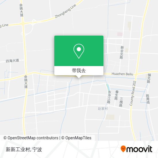 新新工业村地图