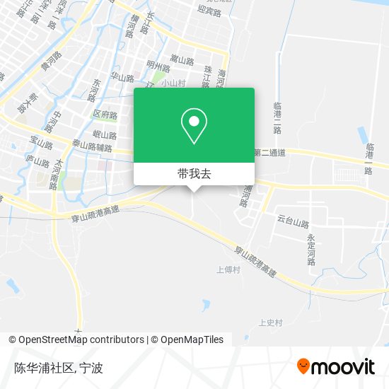 陈华浦社区地图