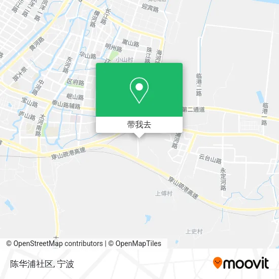 陈华浦社区地图