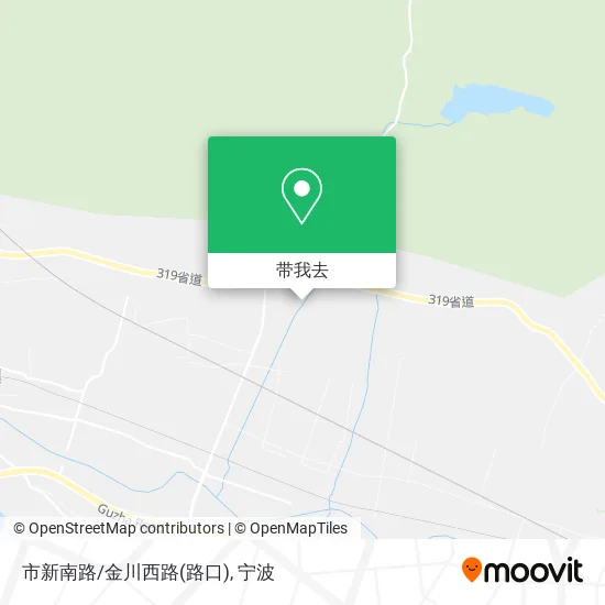 市新南路/金川西路(路口)地图