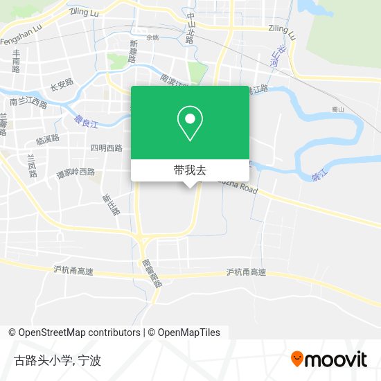 古路头小学地图