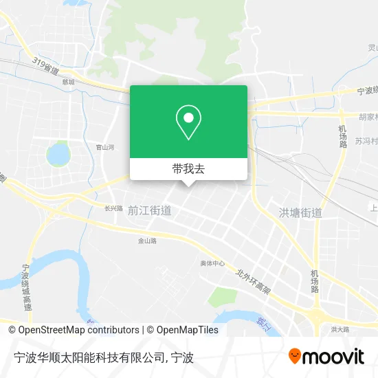 宁波华顺太阳能科技有限公司地图
