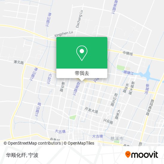 华顺化纤地图
