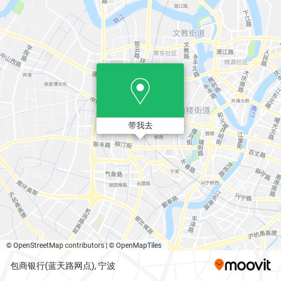 包商银行(蓝天路网点)地图