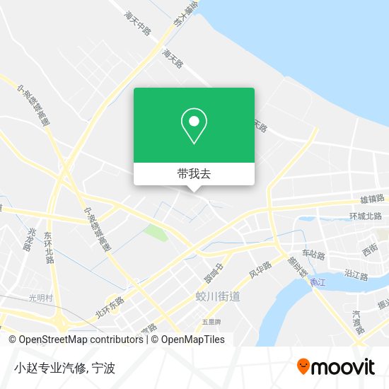 小赵专业汽修地图