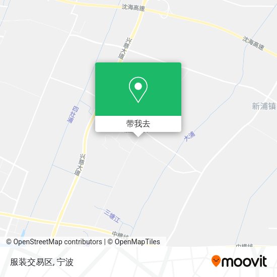 服装交易区地图