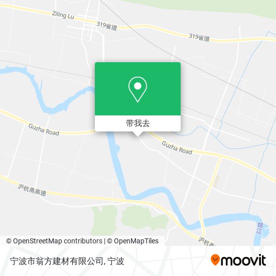 宁波市翁方建材有限公司地图