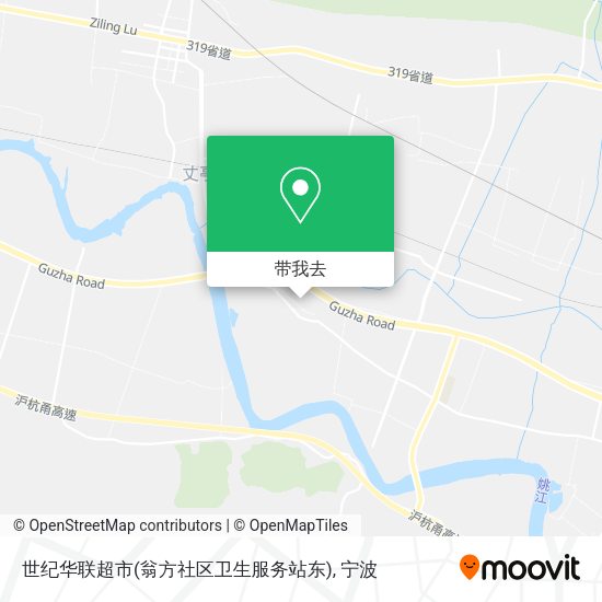 世纪华联超市(翁方社区卫生服务站东)地图
