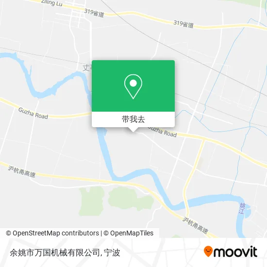 余姚市万国机械有限公司地图