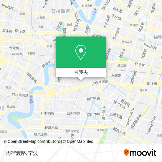 周宿渡路地图