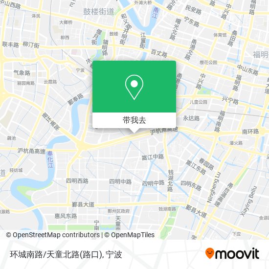 环城南路/天童北路(路口)地图