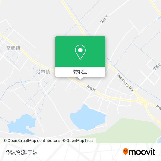 华波物流地图