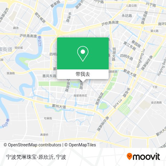 宁波梵琳珠宝-原欣沂地图