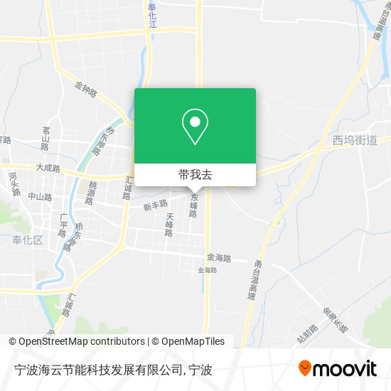 宁波海云节能科技发展有限公司地图