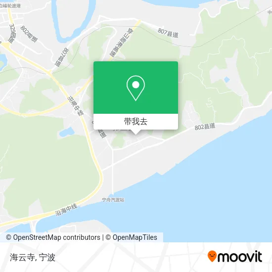 海云寺地图