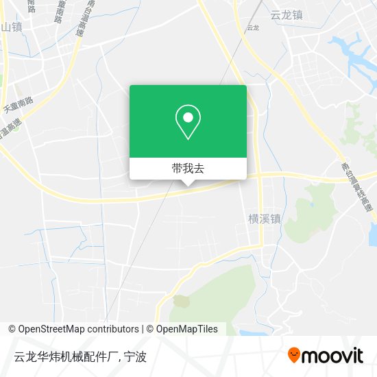 云龙华炜机械配件厂地图