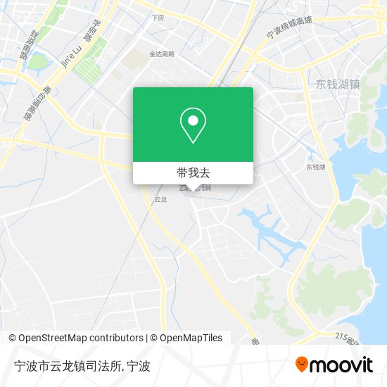宁波市云龙镇司法所地图
