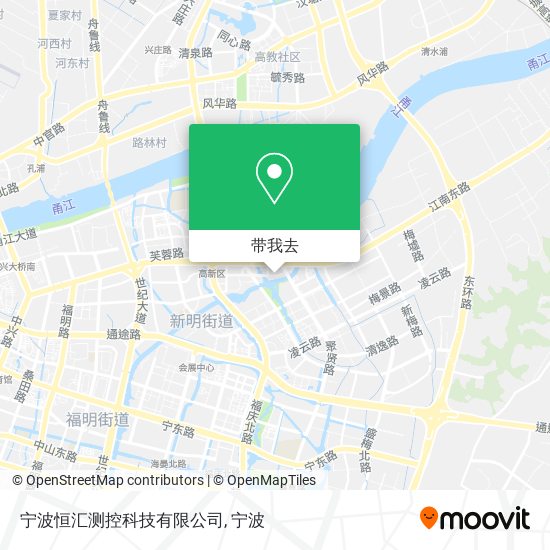 宁波恒汇测控科技有限公司地图