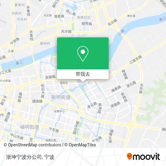 浙坤宁波分公司地图
