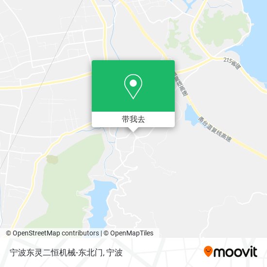 宁波东灵二恒机械-东北门地图