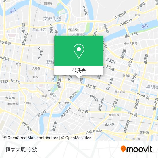 恒泰大厦地图