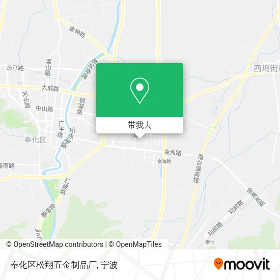 奉化区松翔五金制品厂地图
