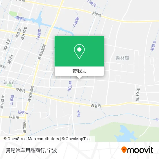 勇翔汽车用品商行地图