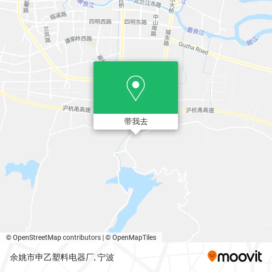 余姚市申乙塑料电器厂地图