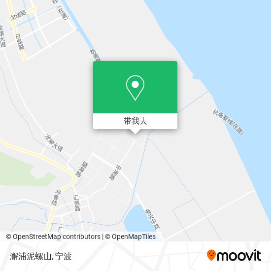 澥浦泥螺山地图