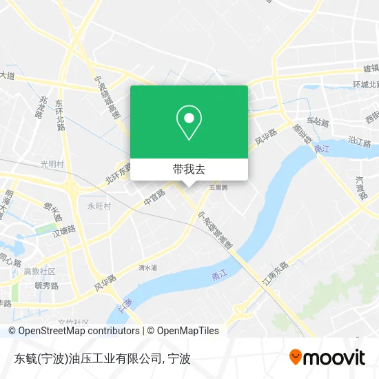 东毓(宁波)油压工业有限公司地图