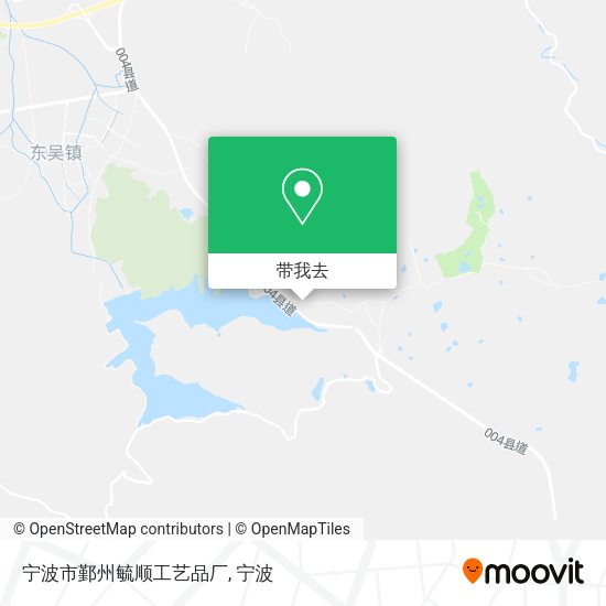宁波市鄞州毓顺工艺品厂地图
