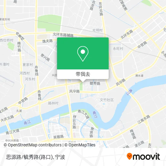 思源路/毓秀路(路口)地图