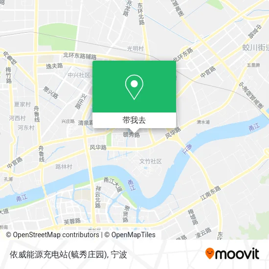 依威能源充电站(毓秀庄园)地图