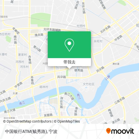 中国银行ATM(毓秀路)地图