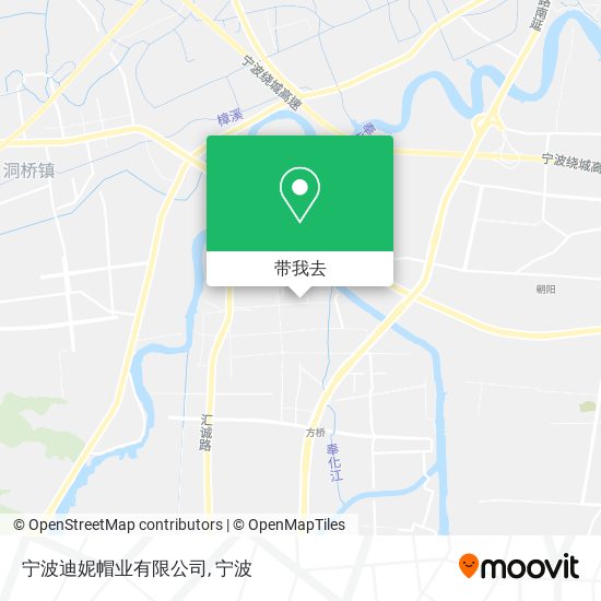 宁波迪妮帽业有限公司地图