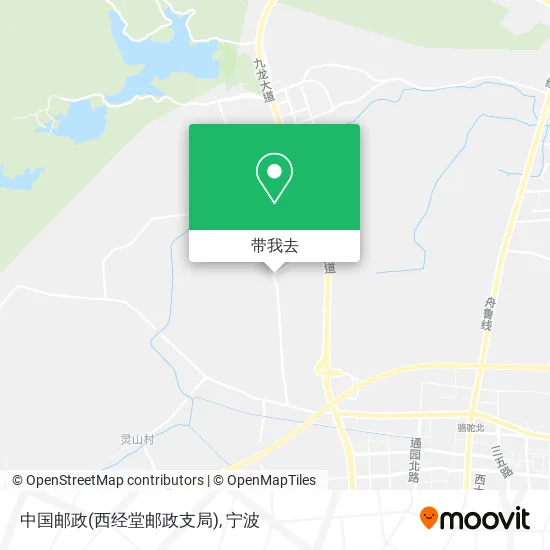 中国邮政(西经堂邮政支局)地图