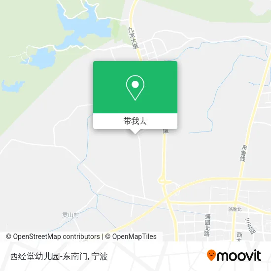 西经堂幼儿园-东南门地图