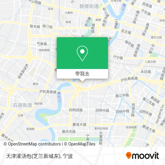 天津灌汤包(芝兰新城东)地图