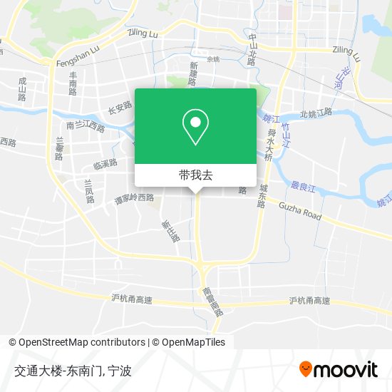 交通大楼-东南门地图