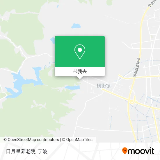 日月星养老院地图
