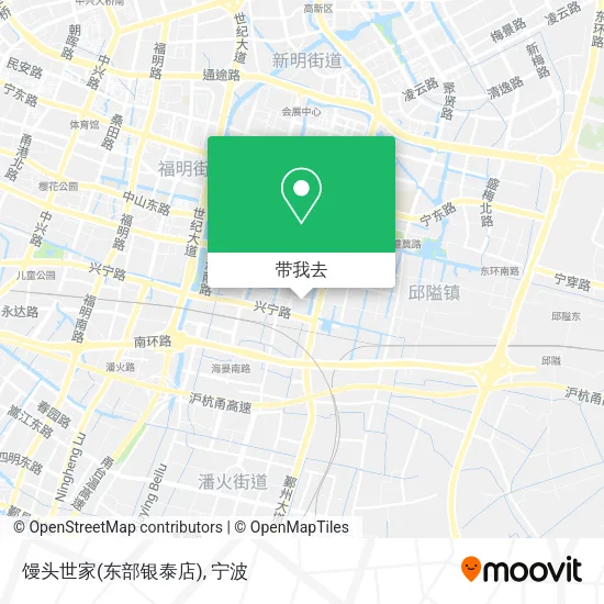 馒头世家(东部银泰店)地图