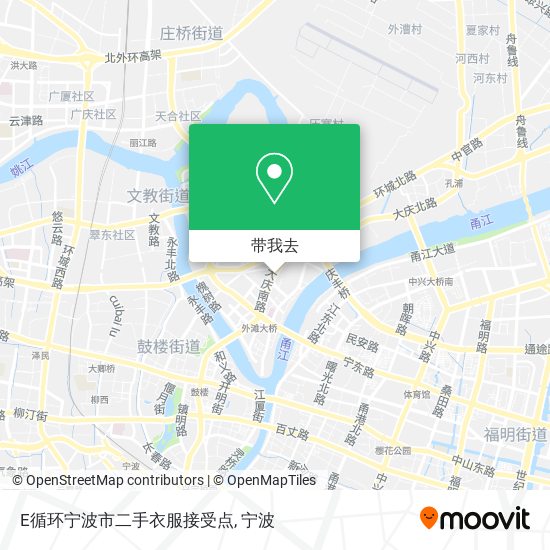 E循环宁波市二手衣服接受点地图