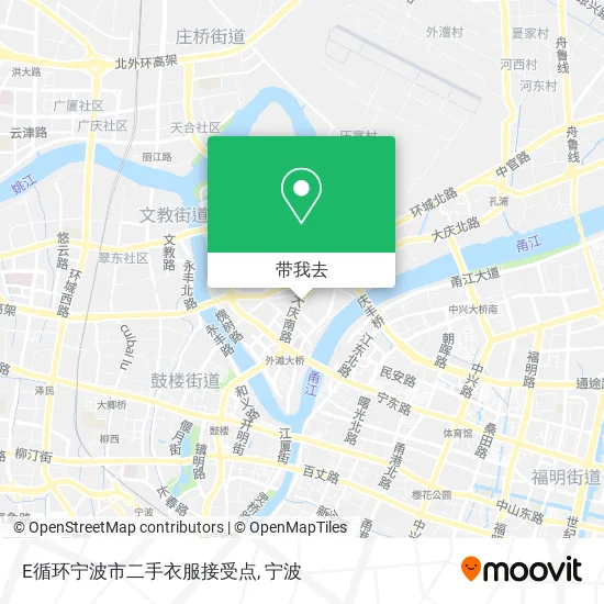 E循环宁波市二手衣服接受点地图