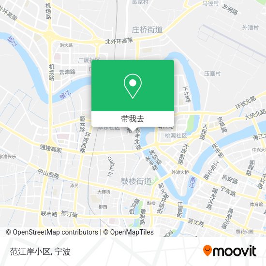 范江岸小区地图
