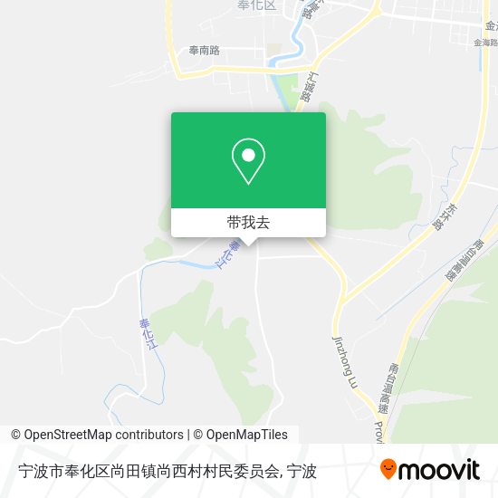 宁波市奉化区尚田镇尚西村村民委员会地图
