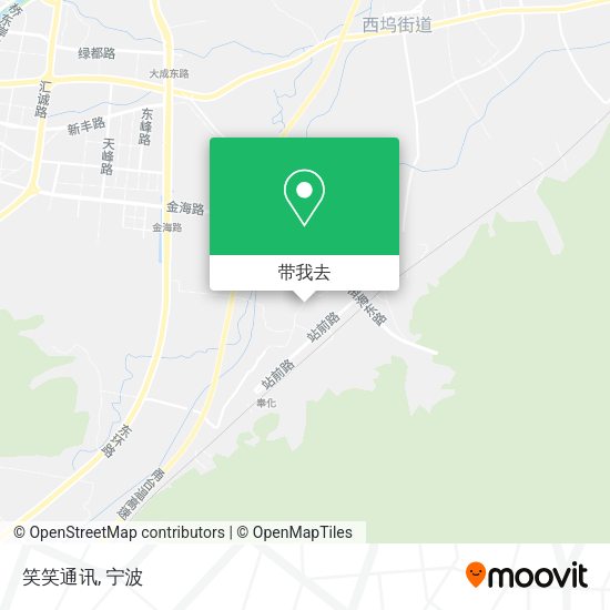 笑笑通讯地图