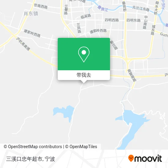 三溪口忠年超市地图