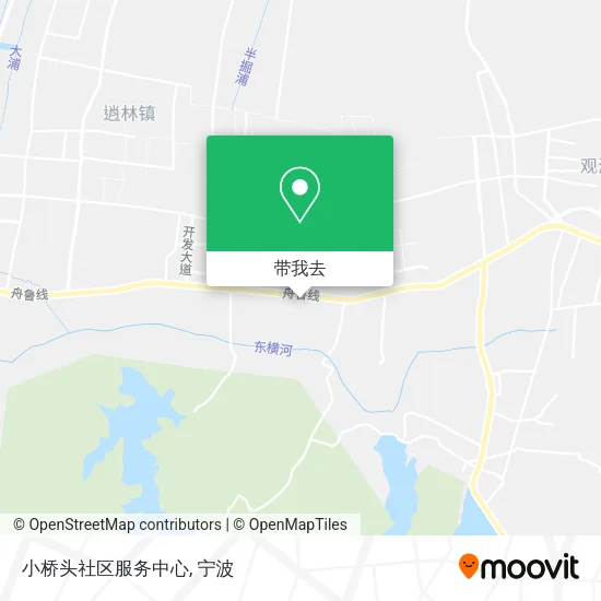 小桥头社区服务中心地图