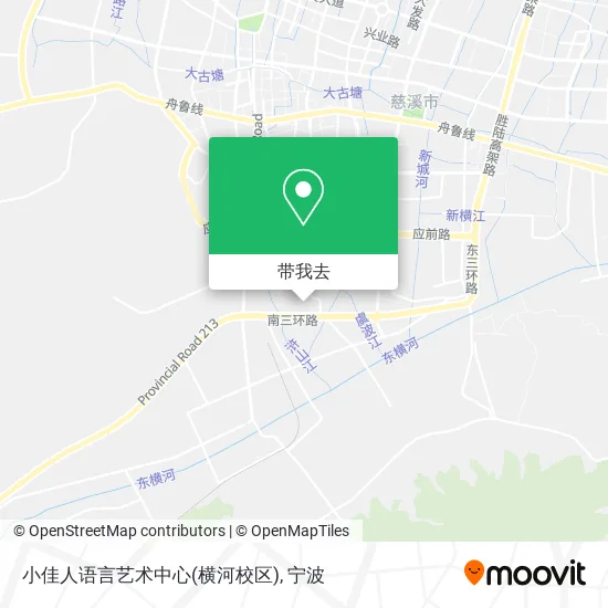 小佳人语言艺术中心(横河校区)地图