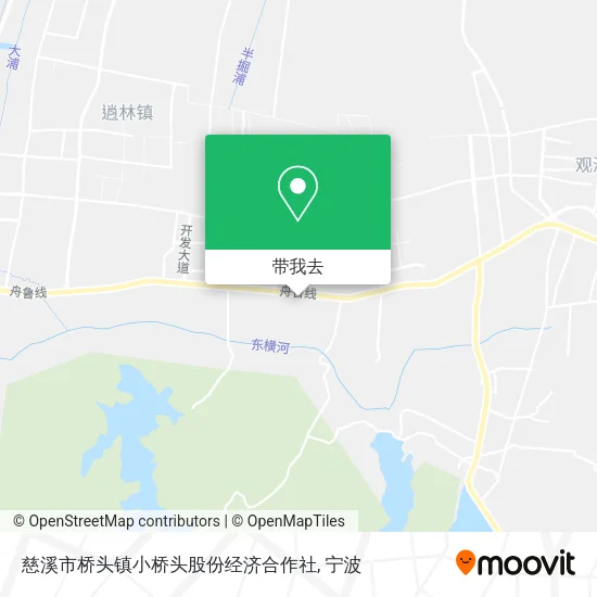 慈溪市桥头镇小桥头股份经济合作社地图